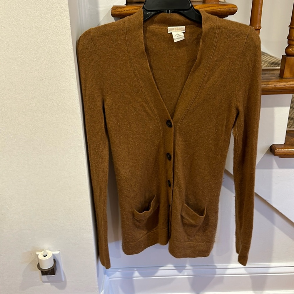 J.Crew cashmere cardigan